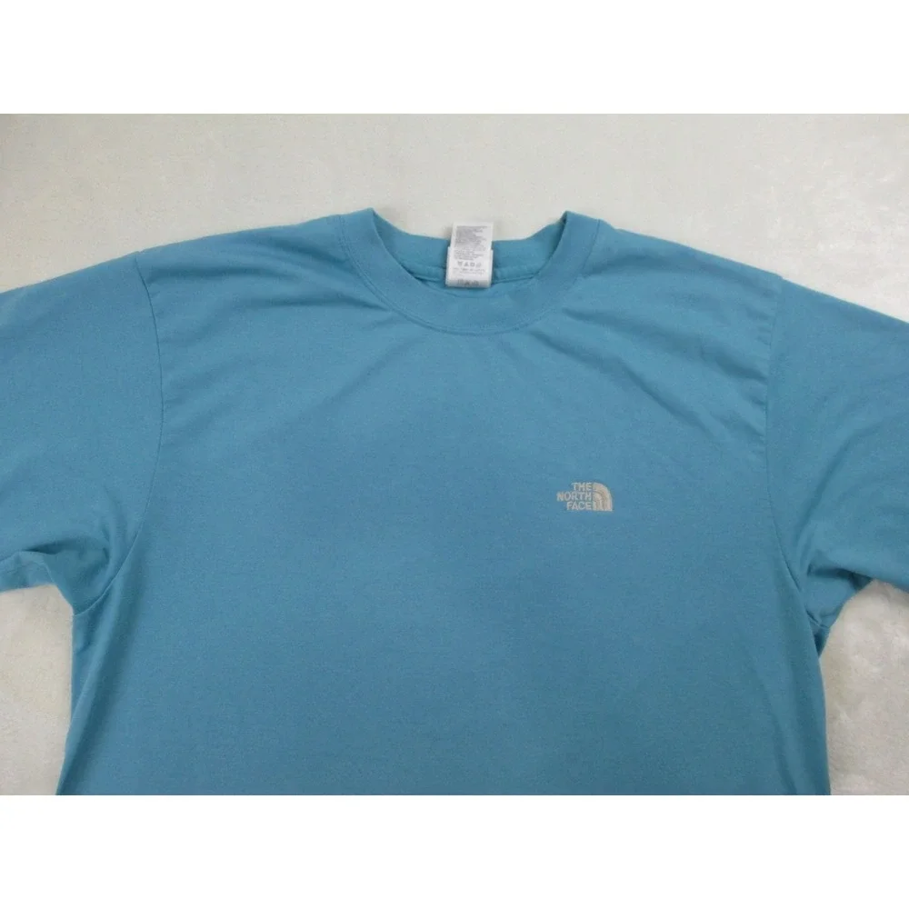 VINTAGE The North Face‎ Shirt Mens Large Blue Hiking Hiker Outdoors Casual
